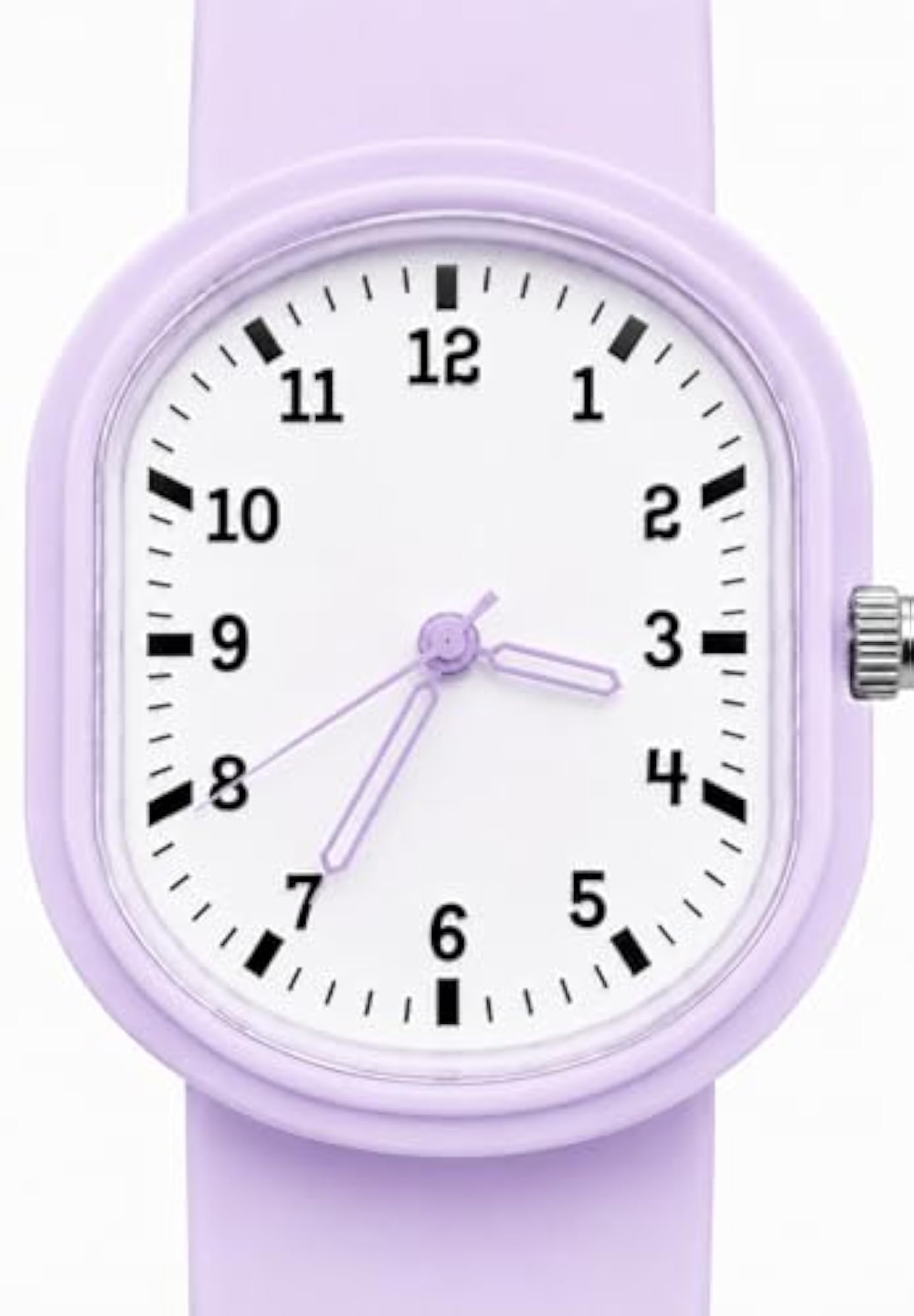 Unisex Rectangular Dial Analog Watch